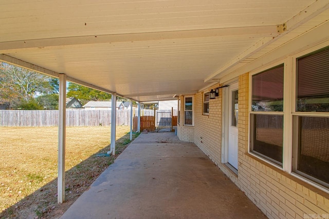 view of patio / terrace