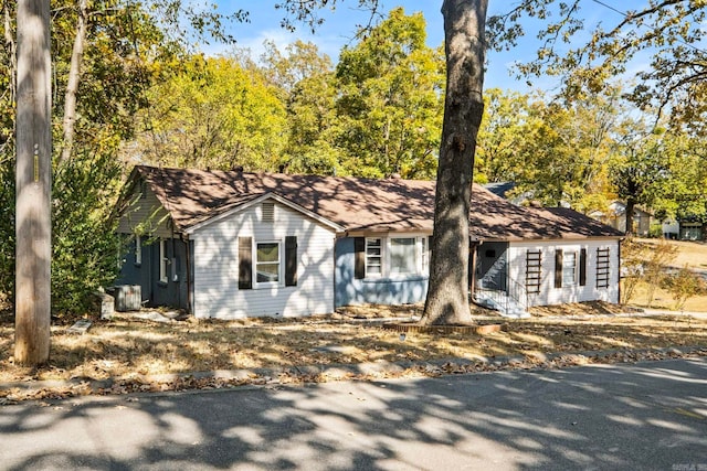 view of ranch-style home