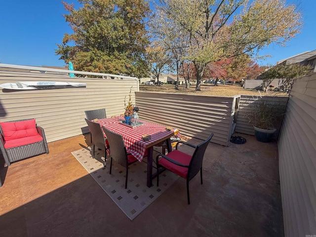 view of patio / terrace