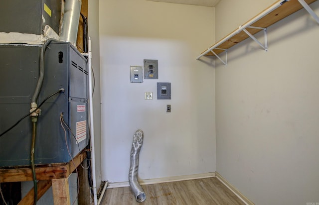 view of utility room