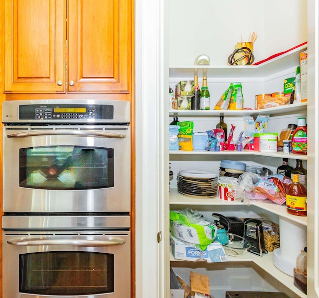 view of pantry