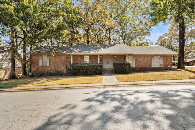 view of ranch-style home