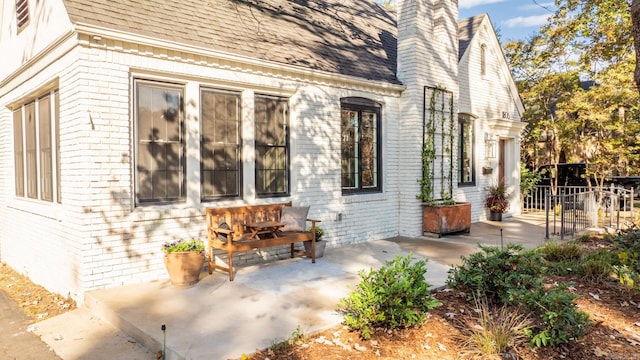 exterior space featuring a patio area