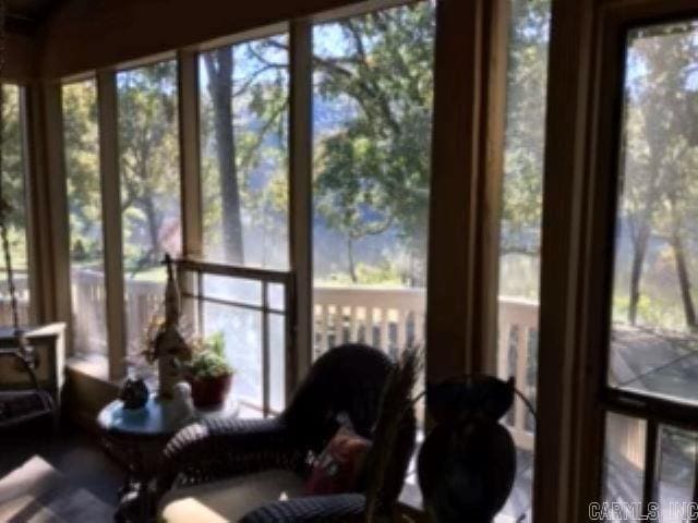 sunroom with a wealth of natural light