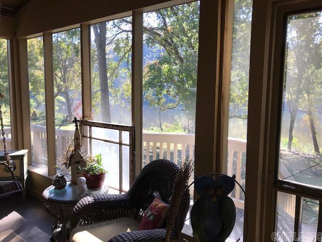 sunroom with a healthy amount of sunlight