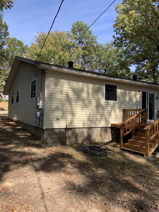 view of back of house