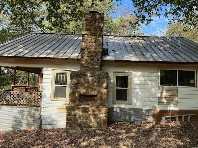 view of side of home