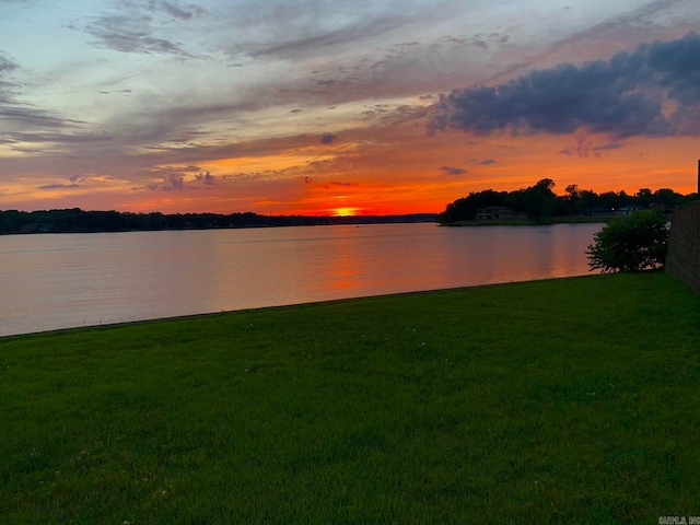 property view of water