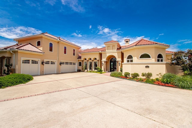 view of mediterranean / spanish house