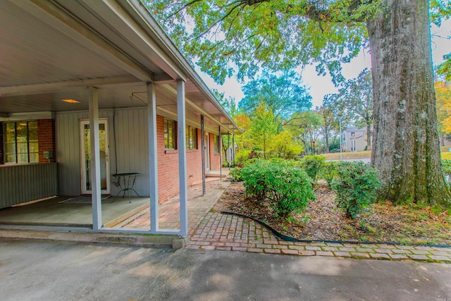 view of side of home