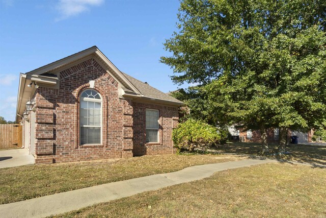 view of front of property with brick siding