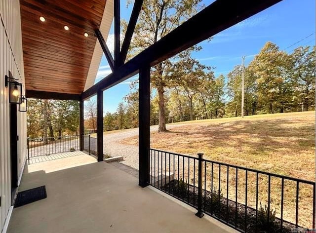 view of patio / terrace