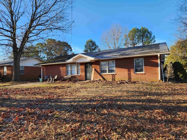 view of ranch-style home