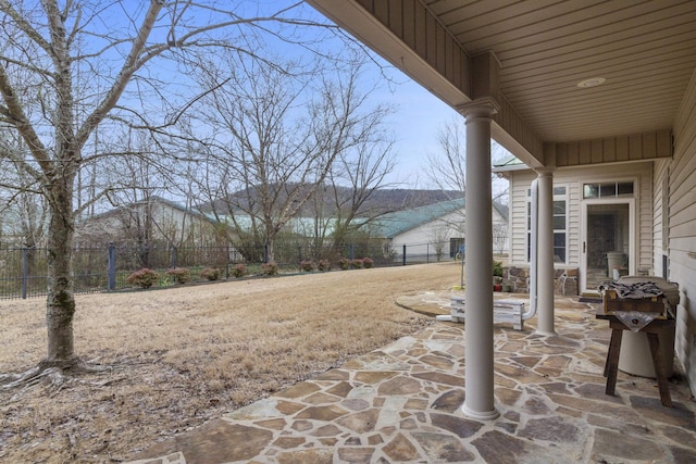 view of patio