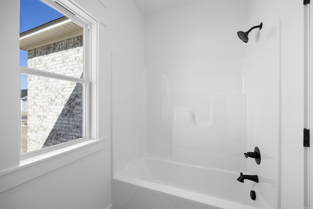 bathroom with shower / bathtub combination