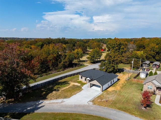 bird's eye view