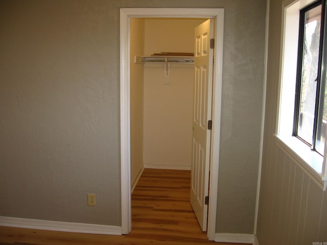 view of closet