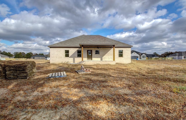 view of rear view of house