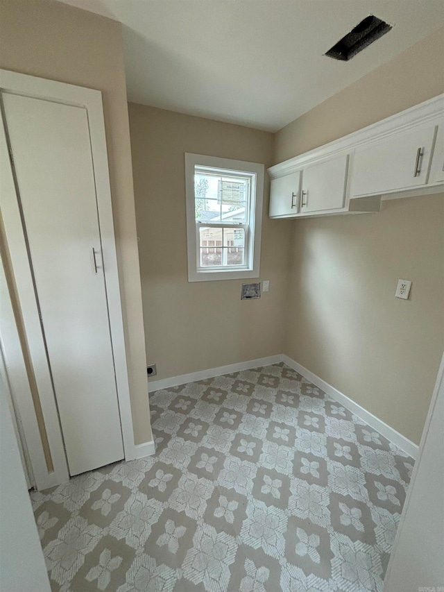 view of laundry area