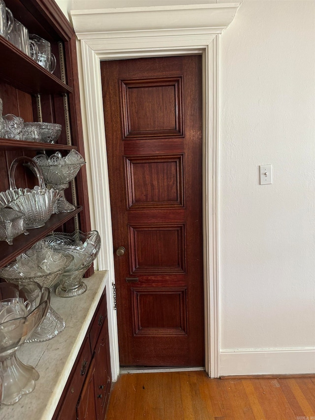 view of pantry