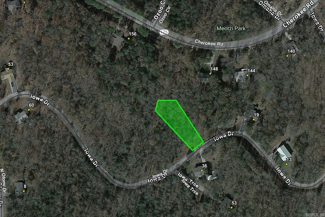 LOT47BLOCK3 Iowa Dr, Cherokee Village AR, 72529 land for sale