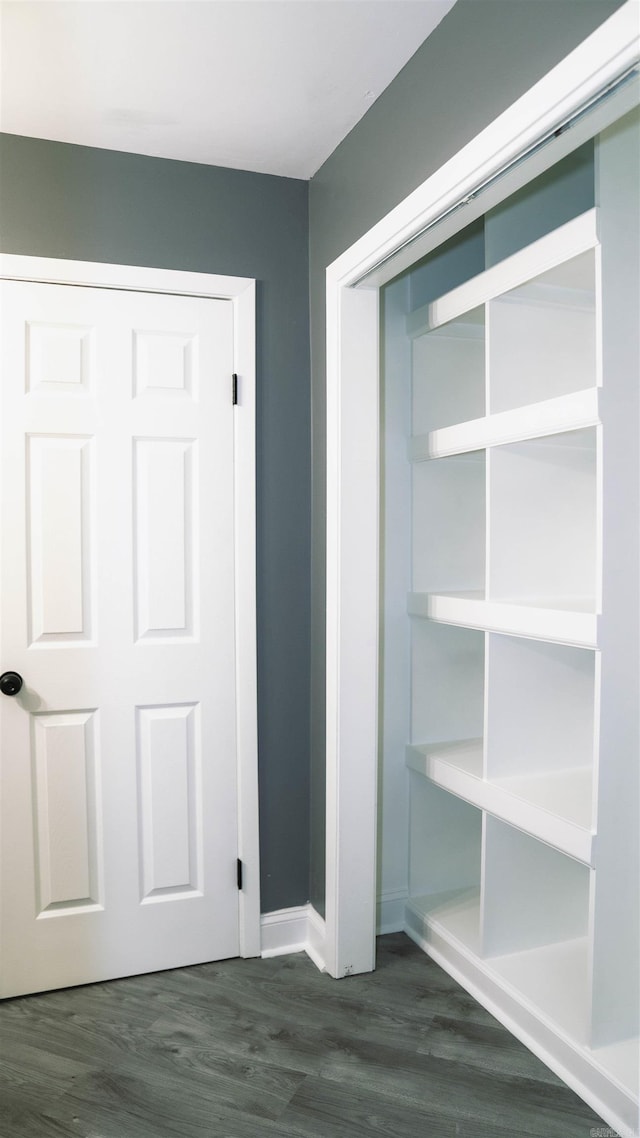 view of closet