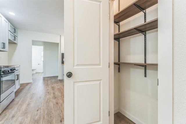 view of closet