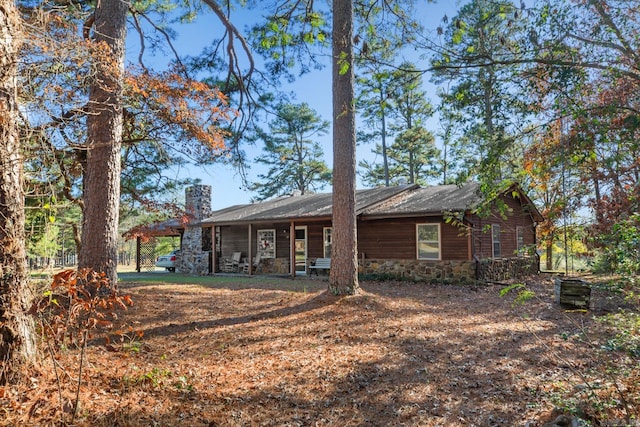 view of back of house