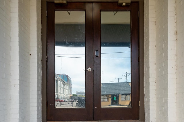 details with french doors