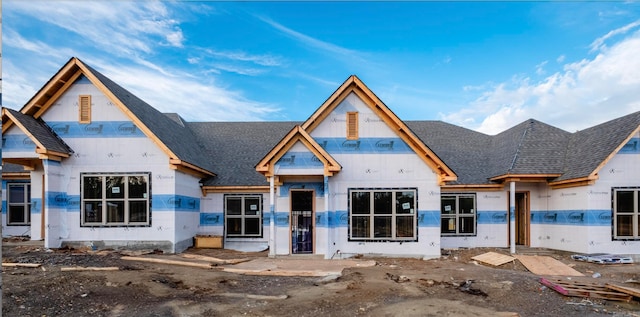 view of property under construction