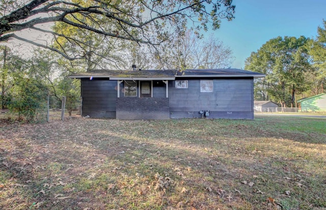 view of side of property