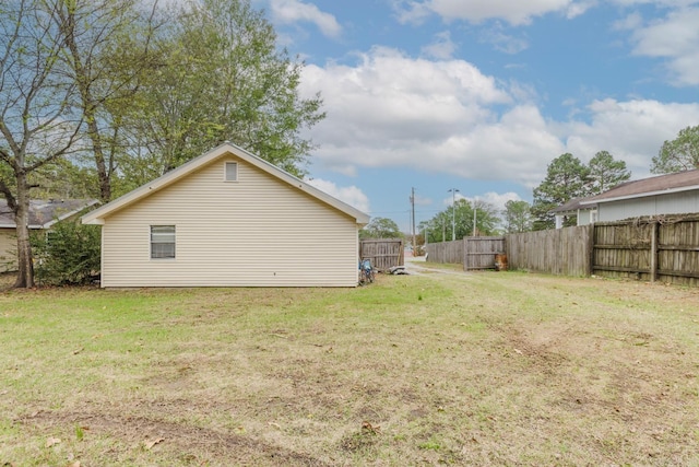 view of yard