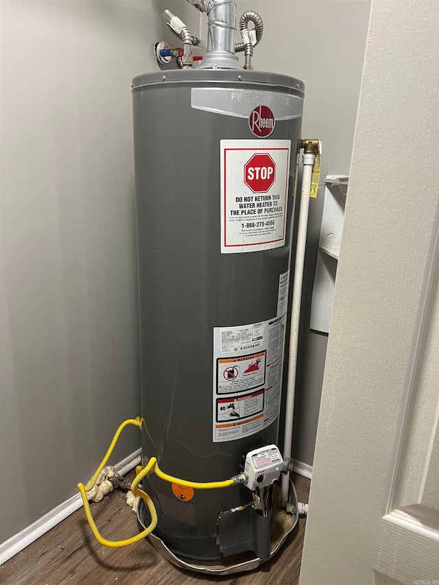 utilities featuring water heater