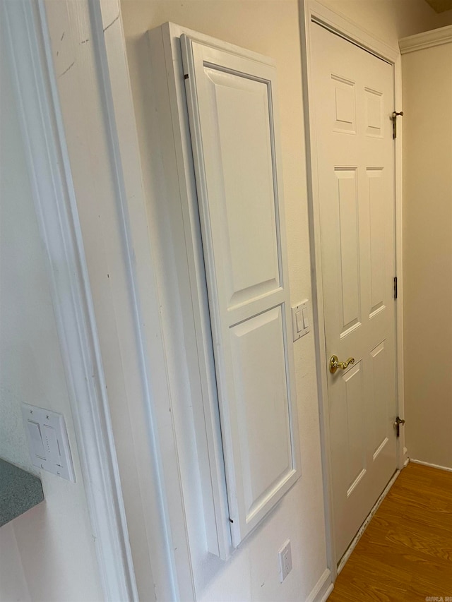 room details with wood-type flooring