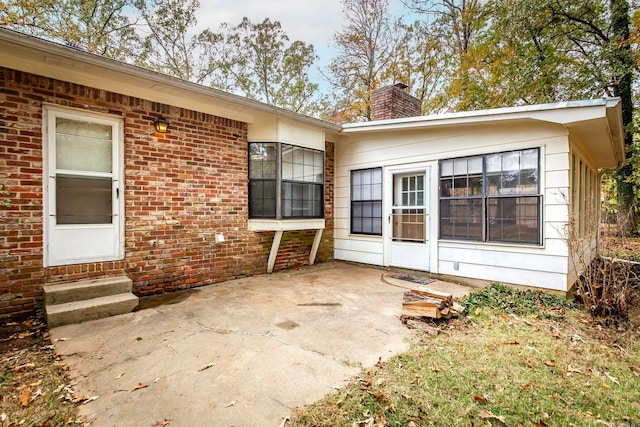 exterior space with a patio