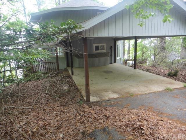 85 Bluff View Dr, Quitman, AR 72131 - view of property exterior featuring an attached carport