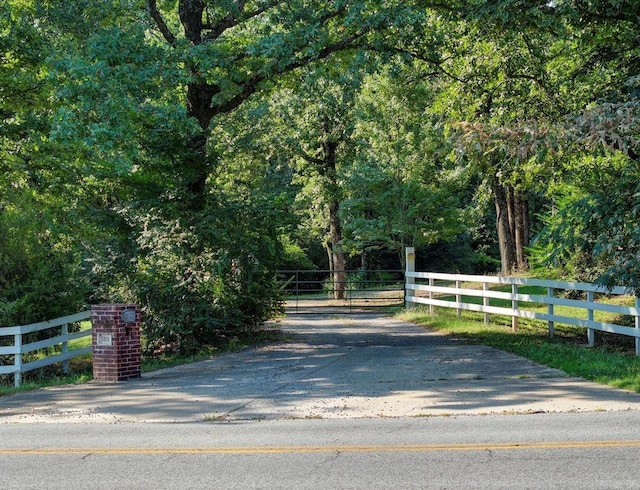 view of road