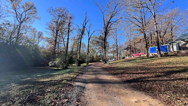 view of road