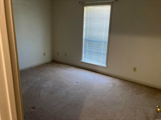 empty room with carpet floors