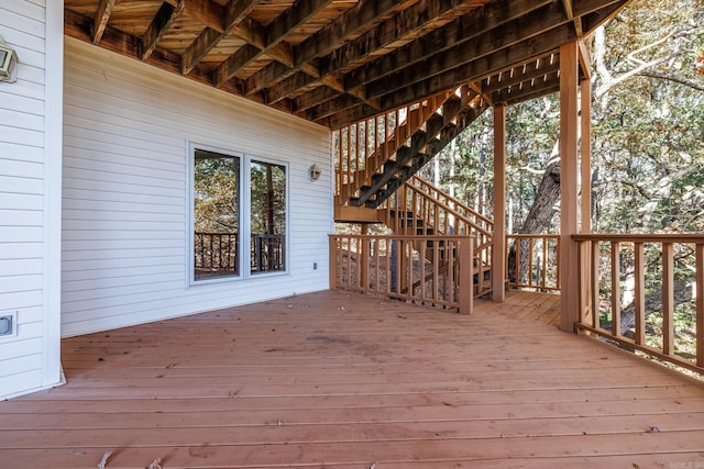 view of deck