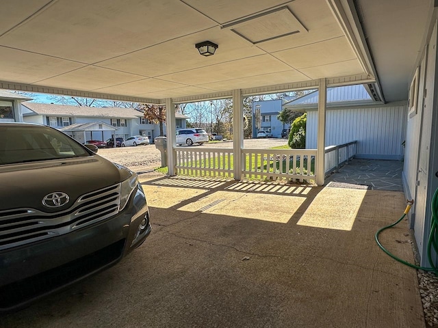 view of patio / terrace with a porch