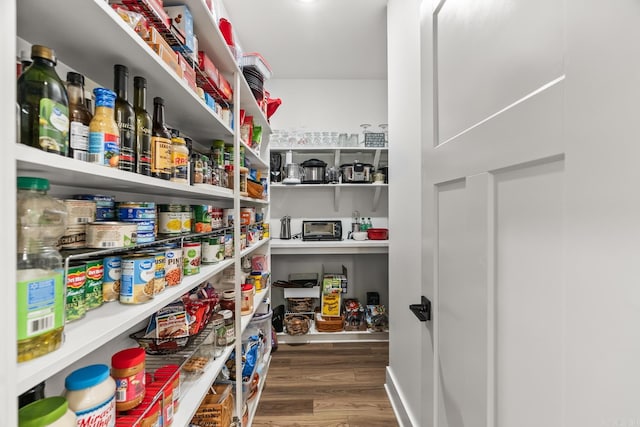 view of pantry