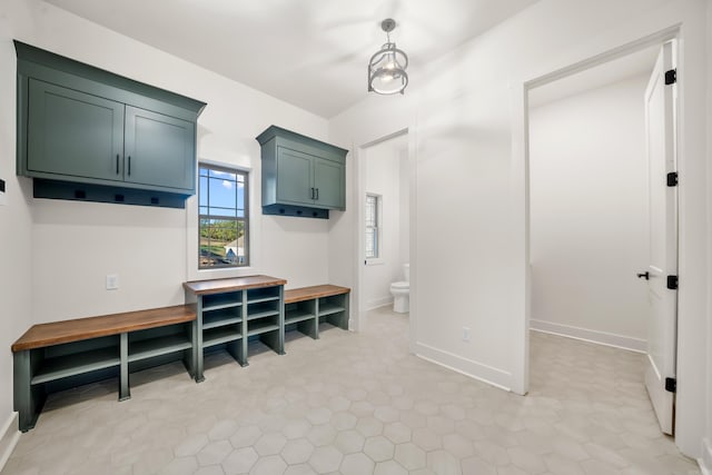 view of mudroom