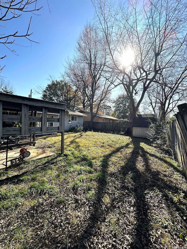 1107 Glenaire St, Mena, AR 71953 - view of fenced backyard