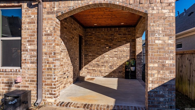 view of property entrance