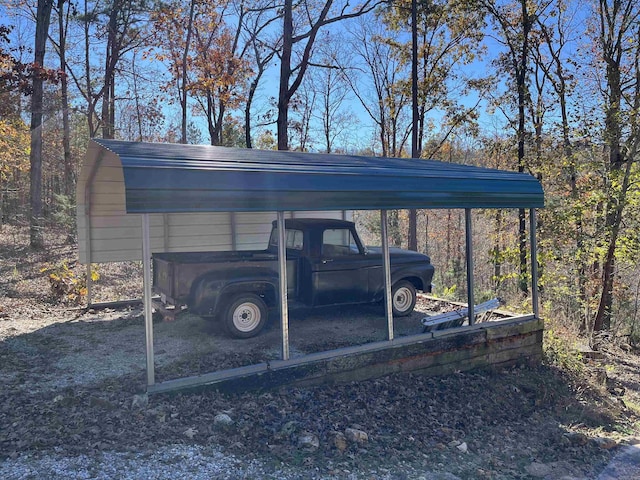 1217 Lovell Ln, Mountain View, AR 72560 - view of car parking with a carport