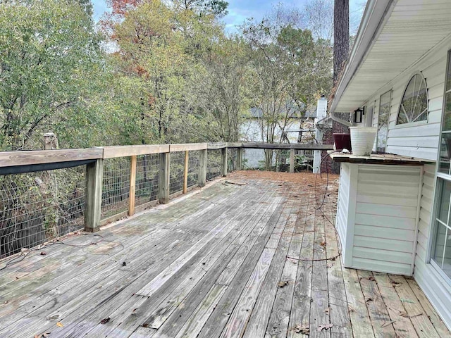 view of deck