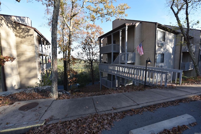 view of side of property