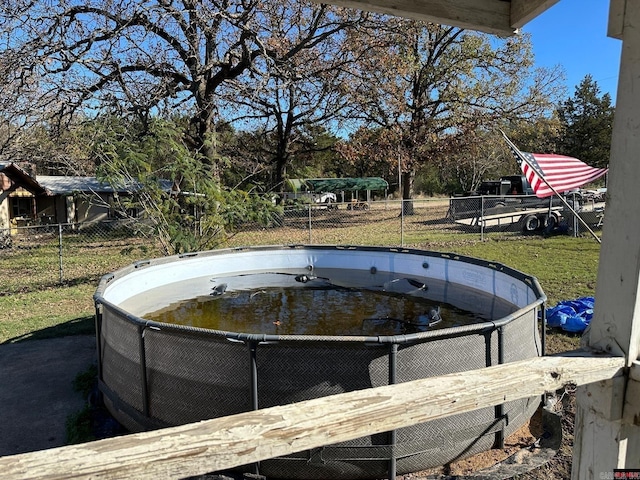 view of pool