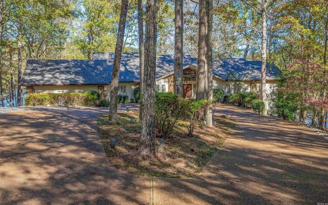 view of ranch-style house